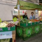 Marktstand zum Jubiläum 25 Jahre Bio
